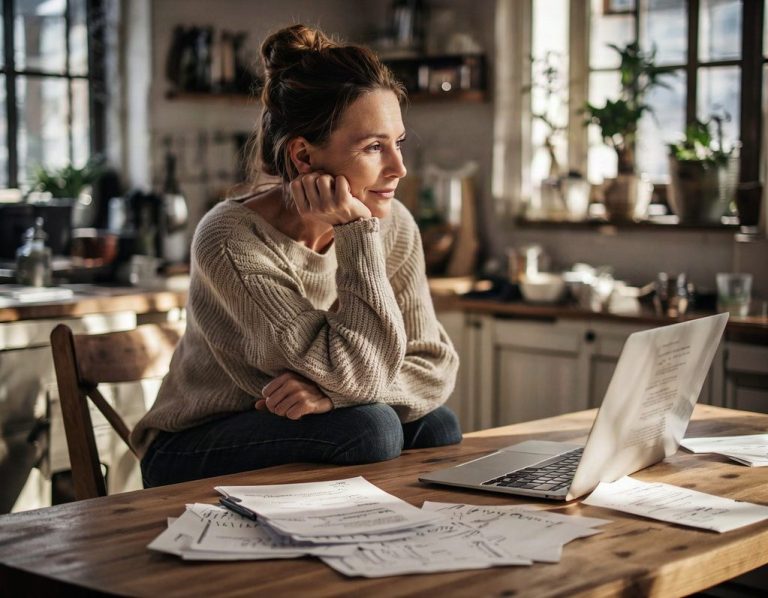 Salarié analysant sa situation au travail